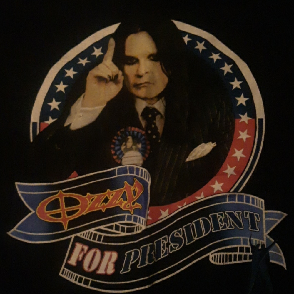 Ozzy for president shirt